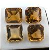 Image 1 : 57.02 ct Certified Madeira Citrine gemstone Parcel ($8,553 Appraisal)
