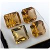 Image 2 : 57.02 ct Certified Madeira Citrine gemstone Parcel ($8,553 Appraisal)