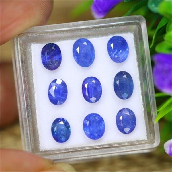 5.24 ct Certified Blue Sapphire gemstone Parcel ($5,288 Appraisal)