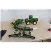 Image 1 : John Deere WD Tractor, John Deere 6600 Combine, and John Deere Tandem Disc