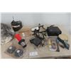 Image 1 : Four Chevrolet Mudflaps, Fender Skid, Trailer Wiring Kit, Hose, Under-Axle Pad and More
