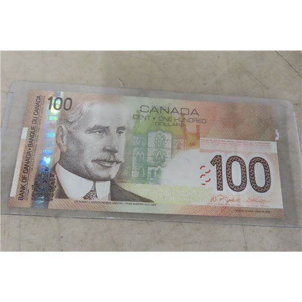 2004 Canadian 100-Dollar Bill