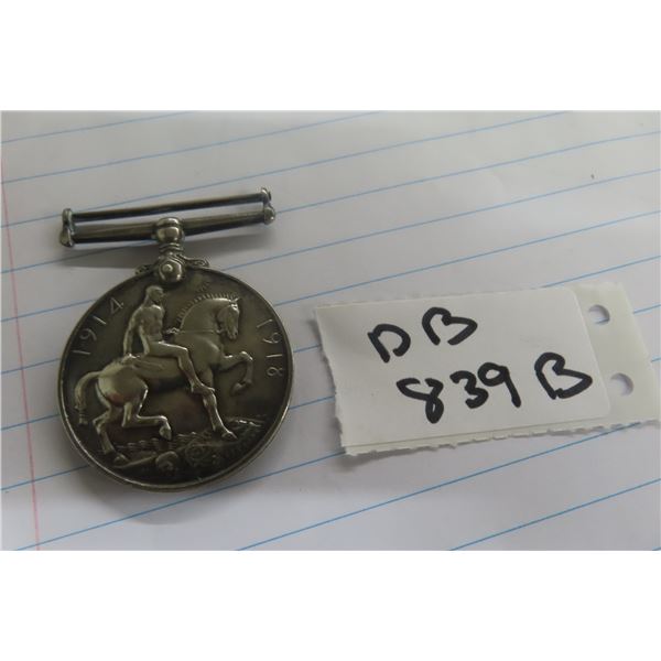 1914–1918 British King George V War Medal