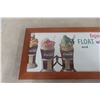 Image 2 : Vintage Framed Coke Cardboard Sign(11" x 22")