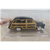 Image 2 : Two Die-Cast Cars 40's(Ford and Mercury) with Display Case