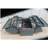 Image 1 : Metal Tool Box with Craftsman Sockets, and More