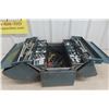 Image 2 : Metal Tool Box with Craftsman Sockets, and More
