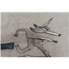 Image 2 : Ball Pin Hammer, Vise Grip, and Two Air Die Grinders
