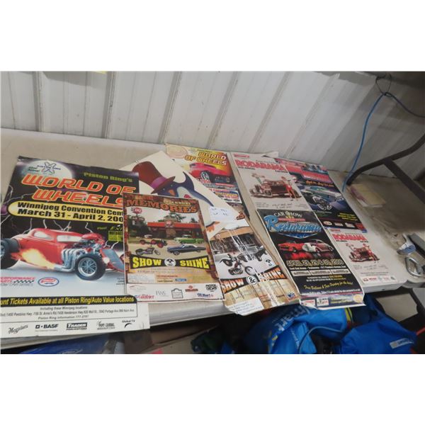 Hot Rod Show, World of Wheels Posters