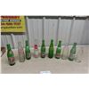 Image 1 : Ten Vintage Pop Bottles: 7UP, Mountain Dew, Coke, and Pepsi