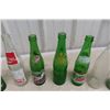 Image 3 : Ten Vintage Pop Bottles: 7UP, Mountain Dew, Coke, and Pepsi