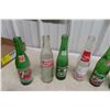 Image 4 : Ten Vintage Pop Bottles: 7UP, Mountain Dew, Coke, and Pepsi
