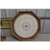 Image 1 : Crokinole Board with Reverse Checkerboard (No Accessories)