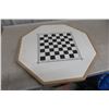 Image 3 : Crokinole Board with Reverse Checkerboard (No Accessories)