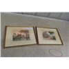 Image 1 : Painted Watercolor Sign (12" x 14 1/2") Signed Leroy