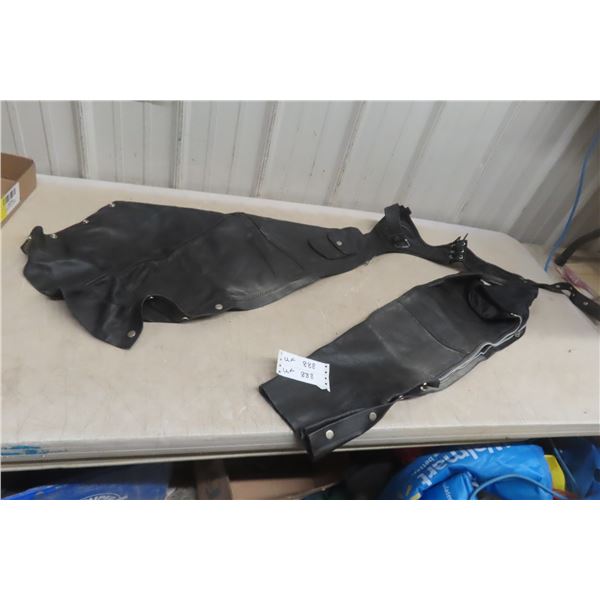 Biker Leather Chops XXS