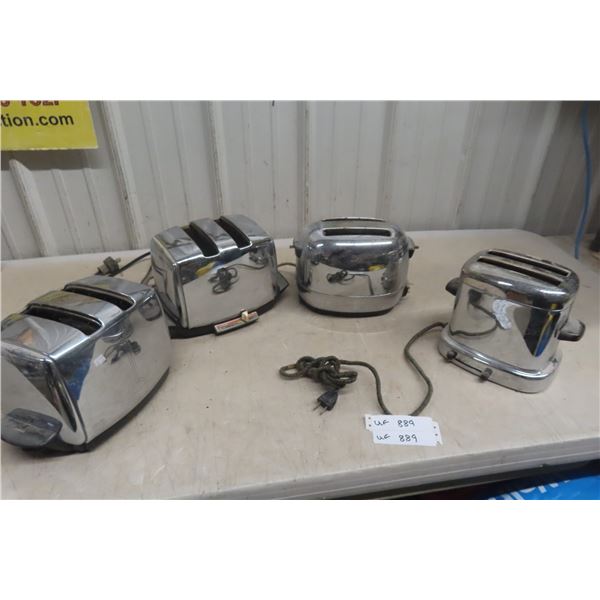 Vintage Chrome Toaster