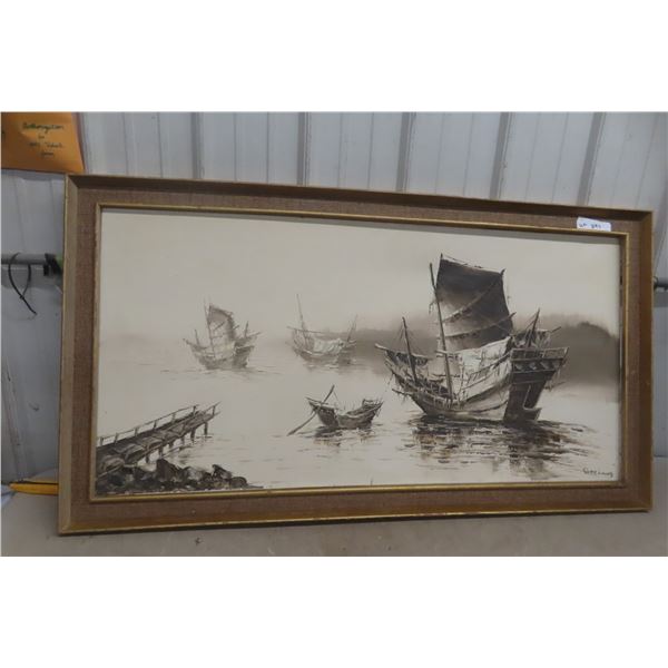 Signed Painting (24" x 52")