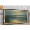 Image 1 : Framed Ocean Picture (53" x 29")