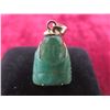 Image 4 : 10k Gold and Jade Buddha Pendant, 6.2 g