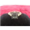 Image 6 : 14k Gold and Diamond Ring, Size 7, 3.4 g