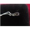 Image 4 : 10k White Gold Necklace with Pendant, 18" Length, 1.4 g