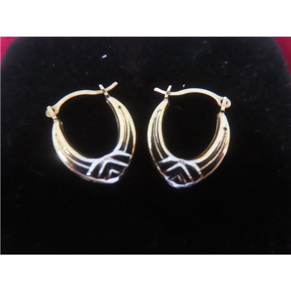 10k Gold Earring, 0.31 g