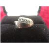 Image 1 : 10k White Gold and Diamond Ring, Size 6 1/2, 4.4 g
