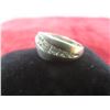 Image 3 : 10k White Gold and Diamond Ring, Size 6 1/2, 4.4 g