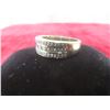Image 3 : 10k White Gold and Diamond Ring, Size 6, 5.4 g