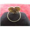 Image 3 : 10k Gold Nugget-Style Heart Ring, Size 6 1/2, 2.2 g