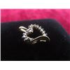 Image 2 : 10k Gold and Diamond Heart Pendant, 0.8 g