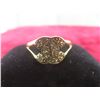 Image 2 : 10k Gold and CZ Chanel-Style Ring, Size 12, 2.4 g