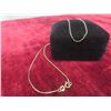 Image 1 : 10k Gold Necklace, 17" Length, 1.9 g