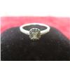 Image 2 : 10k White Gold and Diamond Ring, Size 7, 2 g