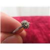 Image 4 : 10k White Gold and Diamond Ring, Size 7, 2 g