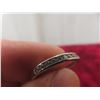 Image 4 : 10k White Gold and Diamond Ring, Size 7 1/2, 1.9 g