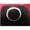 Image 3 : 10k White Gold and Diamond Ring, Size 7, 2 g, with COA