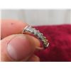 Image 4 : 10k White Gold and Diamond Ring, Size 7, 2 g, with COA