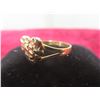 Image 2 : 10k Gold Nugget-Style Ring, Size 7, 1.7 g