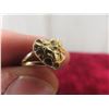 Image 6 : 10k Gold Nugget-Style Ring, Size 7, 1.7 g