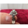 Image 4 : 14k Gold and Diamond Ring, Size 7, 5.6 g