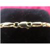 Image 3 : 10k Gold Bracelet, 8 1/2", 2.5 g