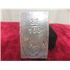 Image 3 : 10 oz .999+ Silver Bar by Hedican Precious Metals, Lion Line, Hand Poured, #23