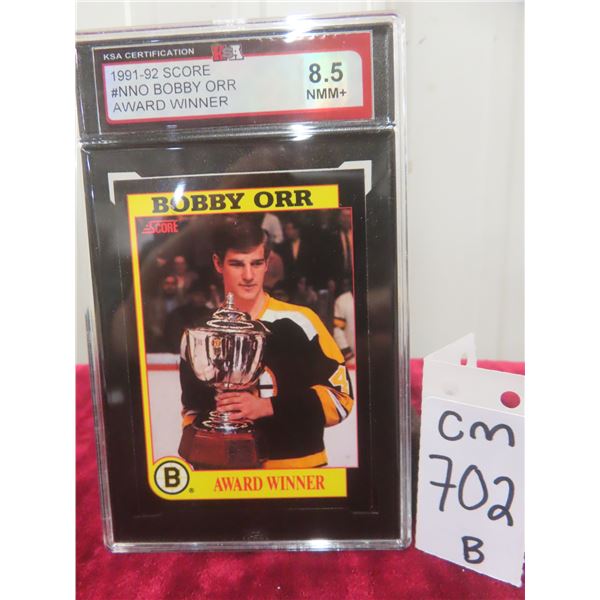 Graded Bobby Orr Boston Bruins Card