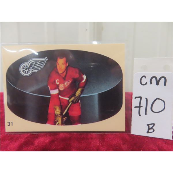 Gordie Howe Detroit Red Wings Card
