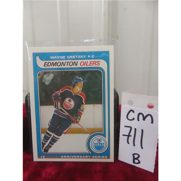 Wayne Gretzky Edmonton Oilers Card