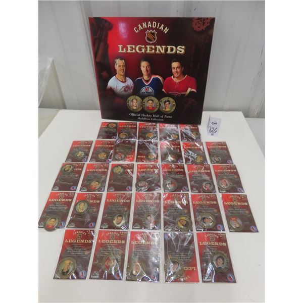 Canadian Legends NHL Pin Collection