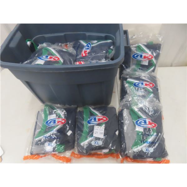 Twenty-One Hockey Jerseys, Assorted Sizes, New in Bags