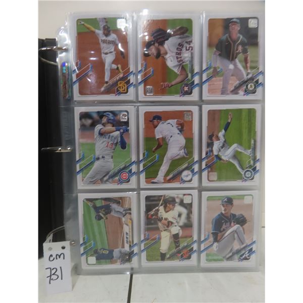 Complete 2021 Topps Baseball Set #1–660